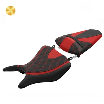 Motorcycle Cushion For YAMAHA R3 MT03 R25 4.5CM Comfortable Sponge Breathable Mesh Long Trip Riding Seat Cover