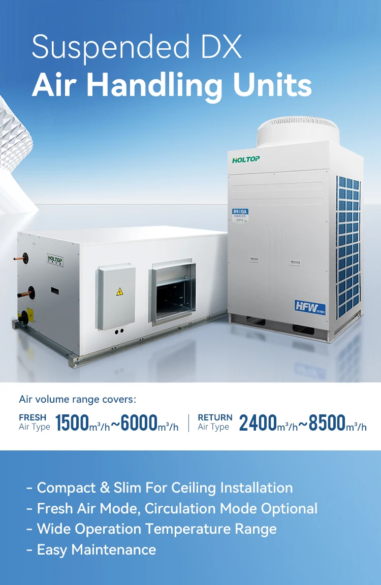 Air Handling Unit, 5500m³, R410A - detail 4