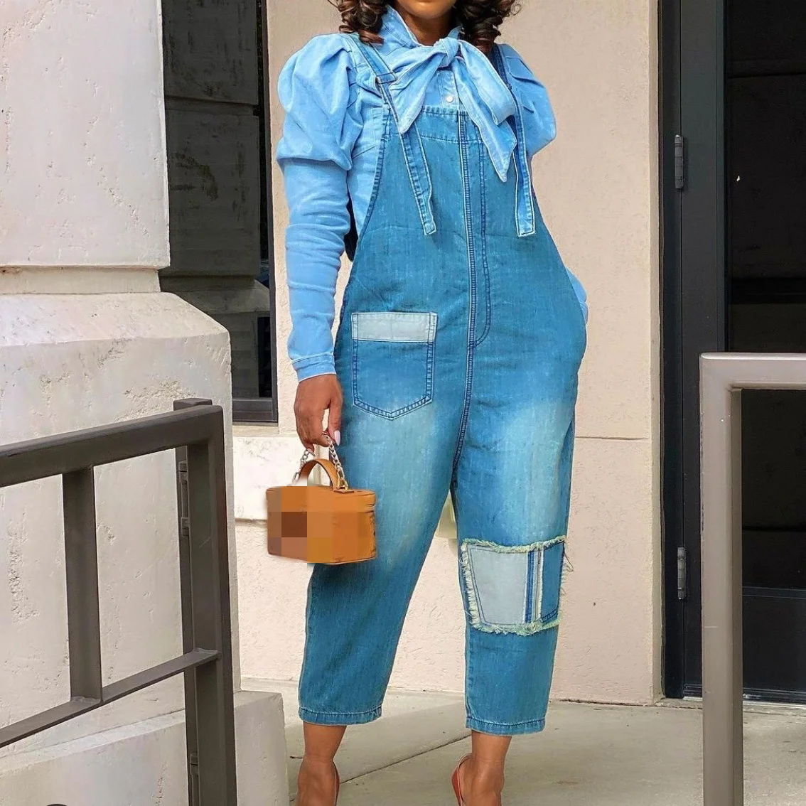 Spring Vintage New Casual Cargo Denim 