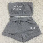 Women Designer Custom Sexy Women Outfit Embroidery Letter Designer Famous Brands 2 2 Piece Set Women Clothing