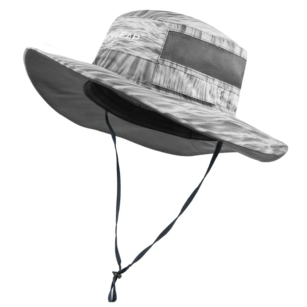 Sun Protection Cap Camo Fisherman 