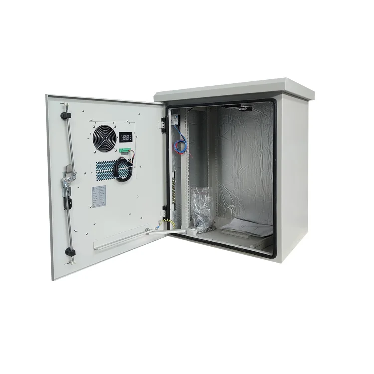 IP55 Pole Mount Nema Telecom Enclosure Small Outdoor Cabinets 6U 9U 12U 15U 18U(图3)