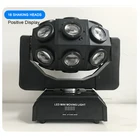 Lights Dj Disco Beam Led Stage Lights 18pcs Rgbw 4in1 Move Head Concert Stage Lighting Equipment Dj Disco Stage Lights