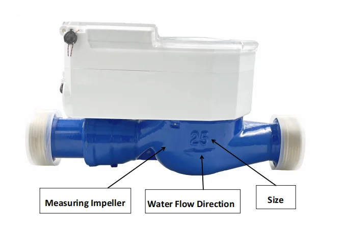 ISO 9001&ISO 14001 Certified Prepaid Water Meter with <50℃ Working Temperature and Customizable OEM Options