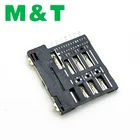 Card Sim SD Card Connector SMD Type Micro SD SIM Customized Memory Card