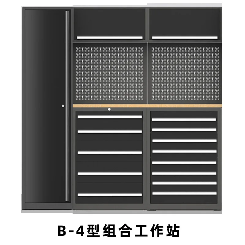 Jzd Tool Cabinet Large New Black Garage Workbench For Workshop