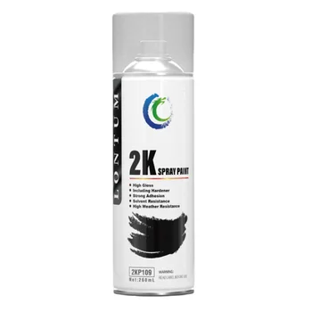 2K Clear Coat Spray Paint With High Hardness Car Paint Shinny 2K Topcoat Car Paint Varnish