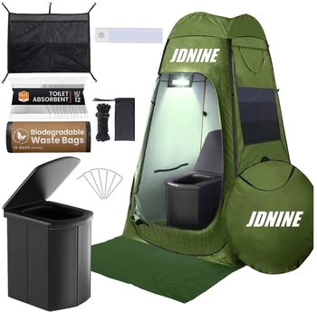 JDNINE Privacy Tent Portable Outdoor Shower Tent Changing Room Folding Tent for Outdoor Dressing and Toilet