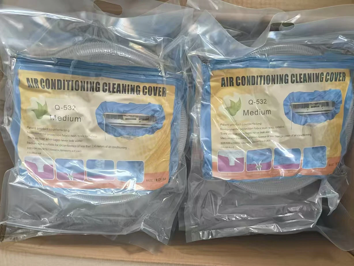 Heavy - Duty Air Con Cleaning Cover with Drain Hose, Ideal for Home/Commercial Use manufacture