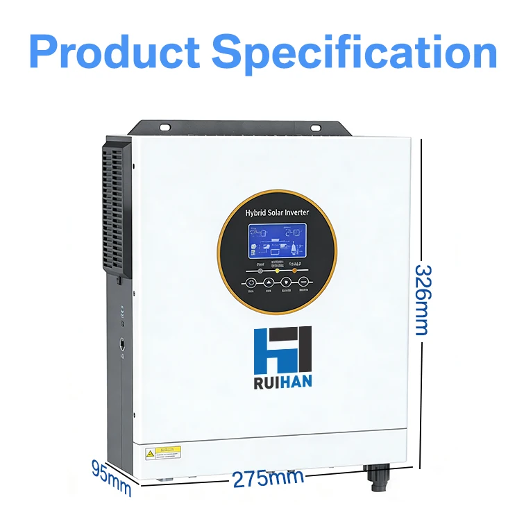 product us version hybrid solar inverter 36kw single phase 120vac pure sine wave 24vdc 48vdc mppt home us standard-2