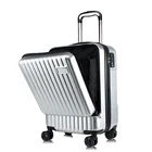 Luggage Luggage Oytb-9031 Abs Pc Smart Suitcase Blue Tooth Luggage Business Design Luggage With A Front Access Pocket