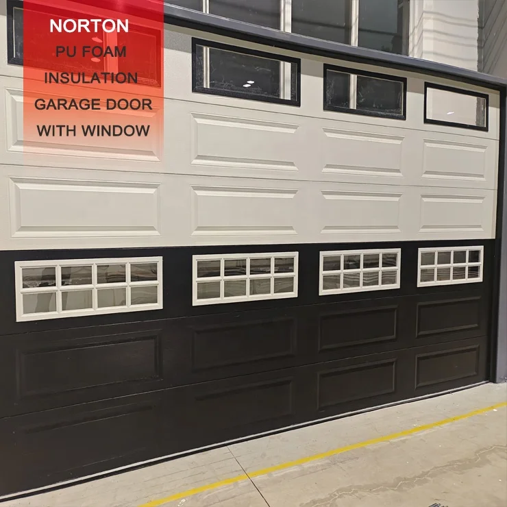 product north american10x10 foot custom automatic garage door with window garage door with glass-53