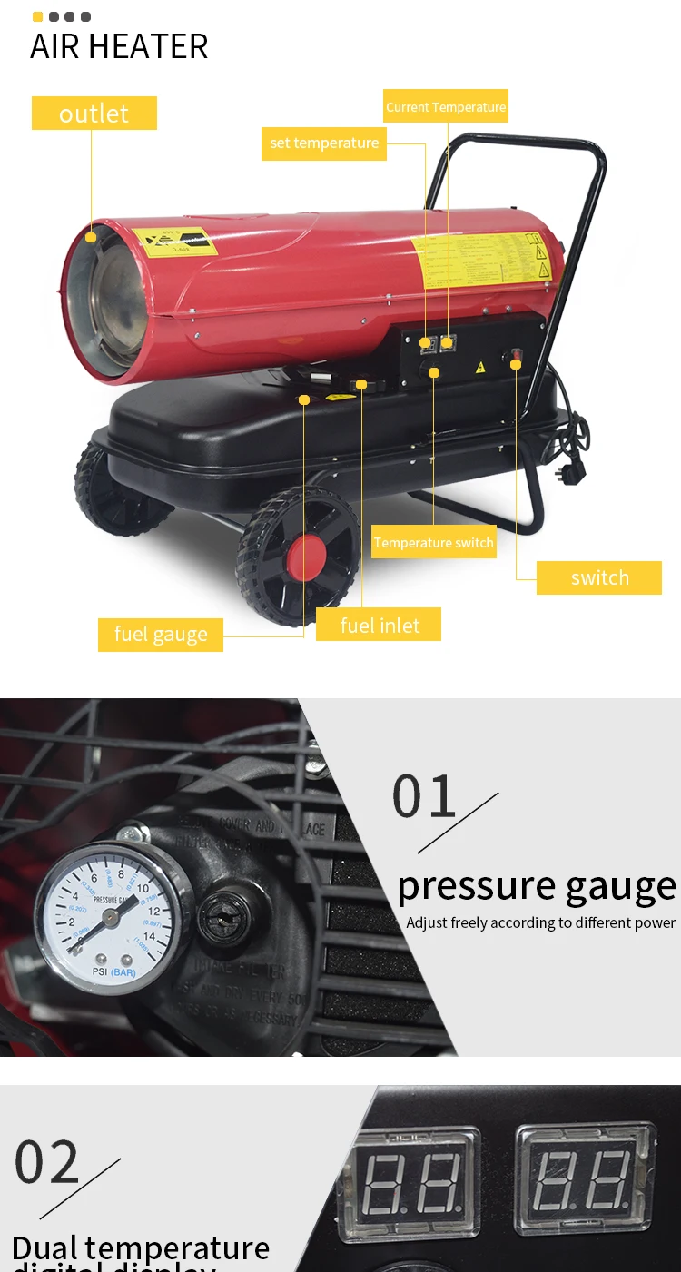 Jet Heater, 220, Diesel - detail 16