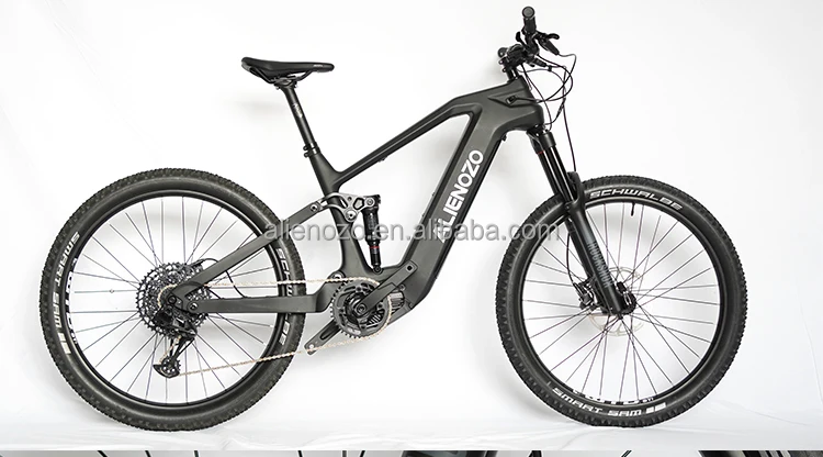 Mtb Full Suspension 500w Mid Drive Motor Befang Titanium Full