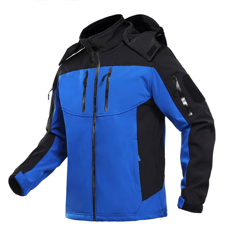 Outdoor Fleece Thermal Winter Sport Jacket Fleece Coat Windproof Mountain Clothes Men's Hunting  Cycling Jackets