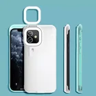 Case 3 Light Effect Live Streaming Vlog Selfie Built-in Battery Fill Light Mobile Phone Case For IPhone 12 12 Pro