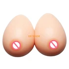 HENSIM Artificial Drop Suction Mastectomy Prosthesis Silicon Boobs Crossdress Transgender Breast Form