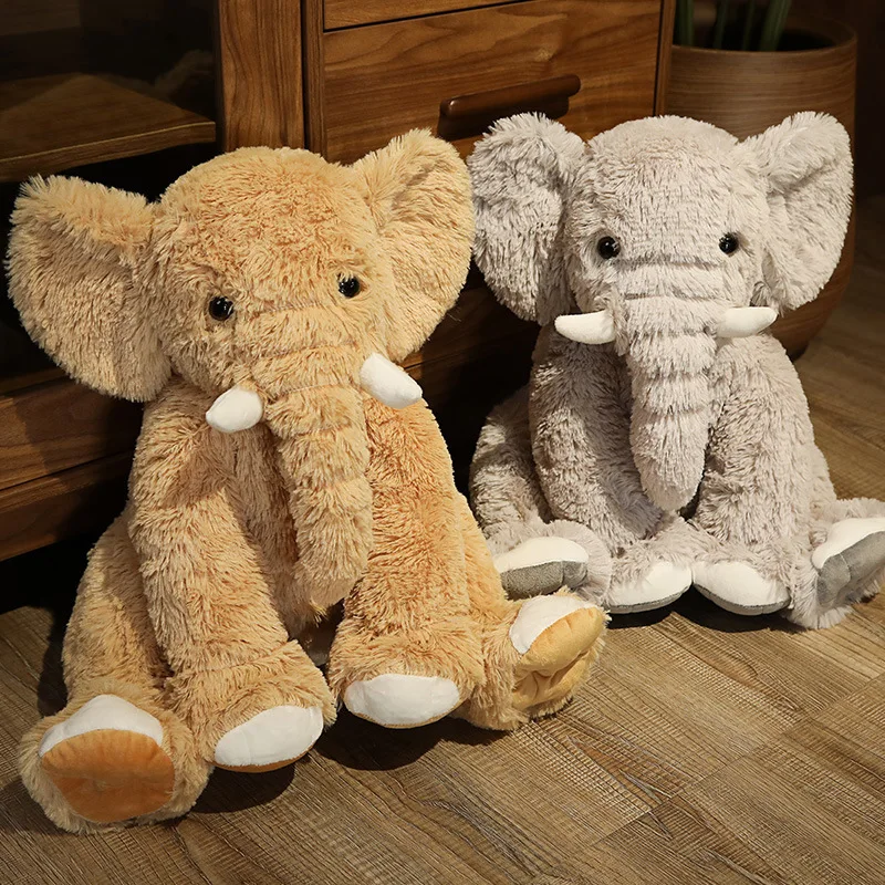45cm Custom Colors Elephant Plush Toys Birthday Gifts Plush Animal Elephant doll for kids