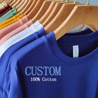 T Shirts Shirt Custom Couple T Shirts Wholesale Cheap T-Shirt Organic Cotton Shirt