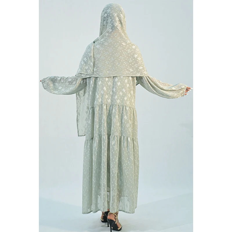 Custom Jilbab One Piece Islamic Clothing for Women Muslim Dress Manufacturer Ramadan Eid Prayer Modest Jlibab factory