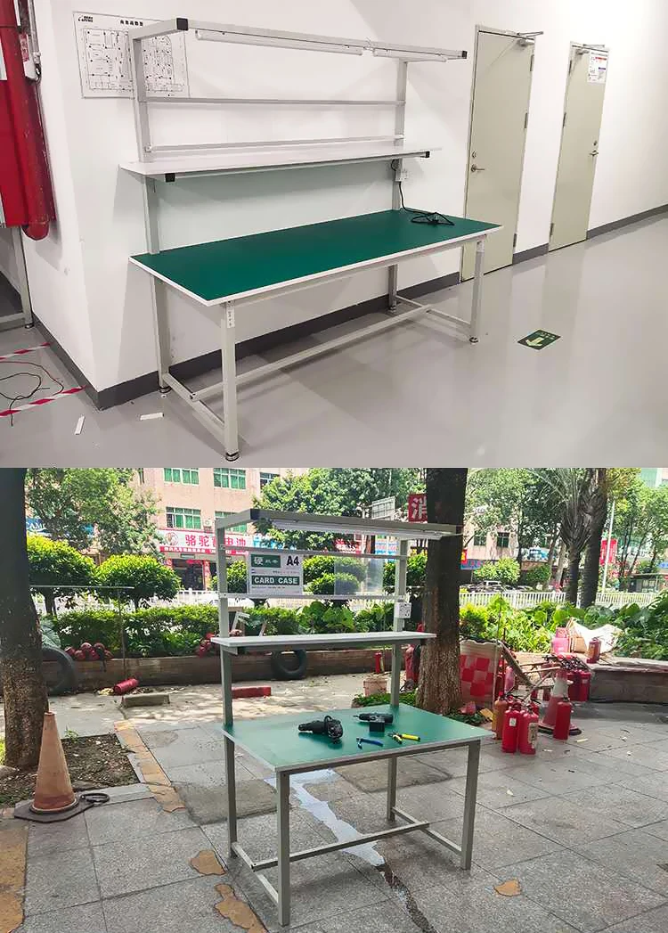 Lightweight 20KG Customizable Size ESD Workbench for Factory and Laboratory Use