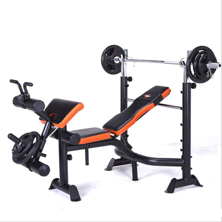 Multifunctional Fitness Equipment Weight-lifting Bed Weight-lifting Machine 