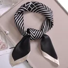 Silk Color Printing Real Silk Scarf Solid Color 2021 Popular 180 Silk Scarf Custom Printing Satin