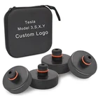 HAOFA Lifting Jack Pad Rubber Jack Point Pad Adapter With Storage Bag For Tesla Model 3/S/X/Y