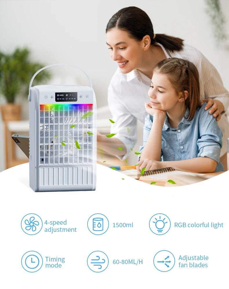 Mini Cooling Air Conditioner, Portable, USB - detail 18