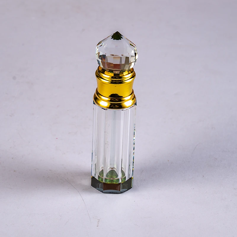 product cheap wholesale replaceable bottle cap customizable glass empty bottle 3ml small convenient crystal perfume bottle-4