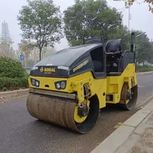 High condition 2020 Used BOMAG BW120AD Mini Road Roller 3Ton 24.6kw New Kubota Engine Very rare vibratory roller Cheap sale