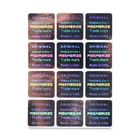3d Sticker 3d Hologram Labels Shinny Self-adhesive Custom Printing 3D Hologram Advertising Label Sticker