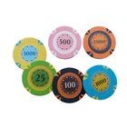 Casino Royal Custom Made Sublimation Professional Casino Royal Poker Chips