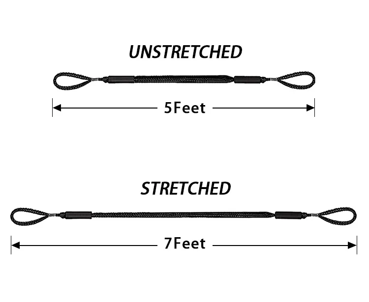 Bungee dock konop za vuču za proizvodnju čamaca
