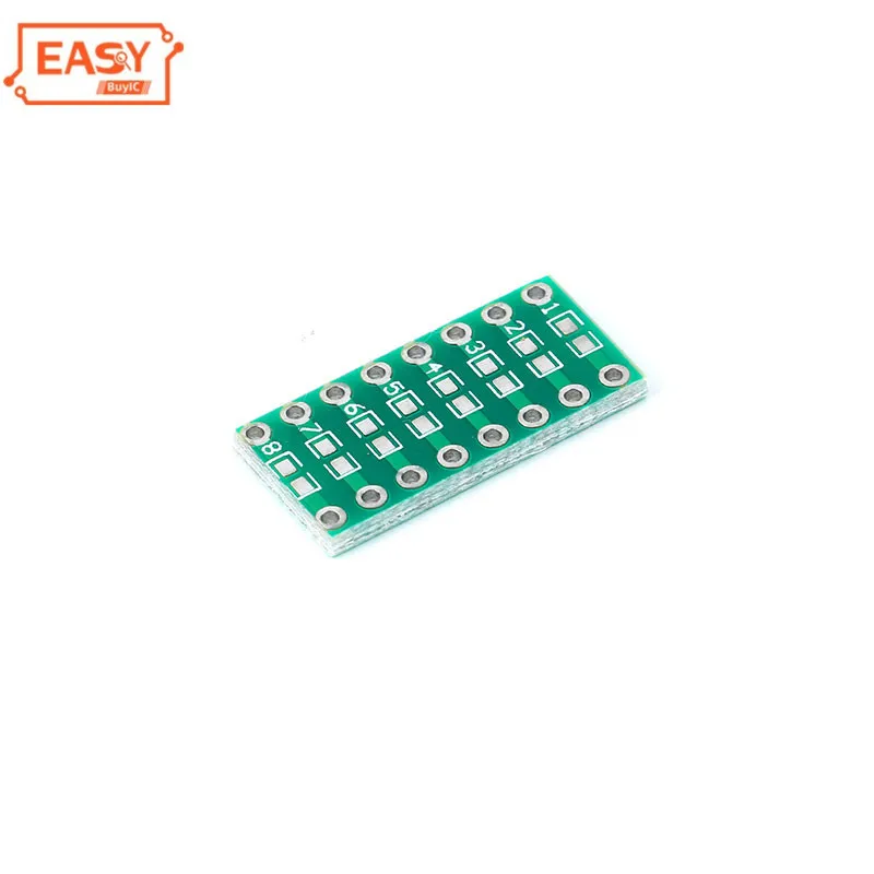 20 un SMD/SMT Componentes 0805 0603 0402 a DIP adaptador convertidor de placa de circuito impreso F41A