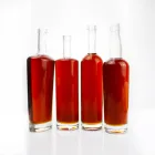 Glass Bottle Custom Luxury Empty Packing Glass Vodka Bottle 750Ml For Liquor With Gin Whiskey Glass Bottle