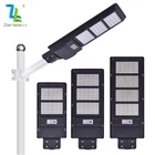 Solar Street Light Remote Control Ip65 Waterproof Outdoor Smd 90w 120w 150w All In 1 Integrated Solar Led Street Light