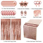 Products Wedding Nicro 28 Pcs Wholesale New Products Rose Gold Birthday Wedding Bridal Shower Party Decoration