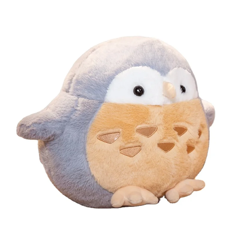 plush owl pillow