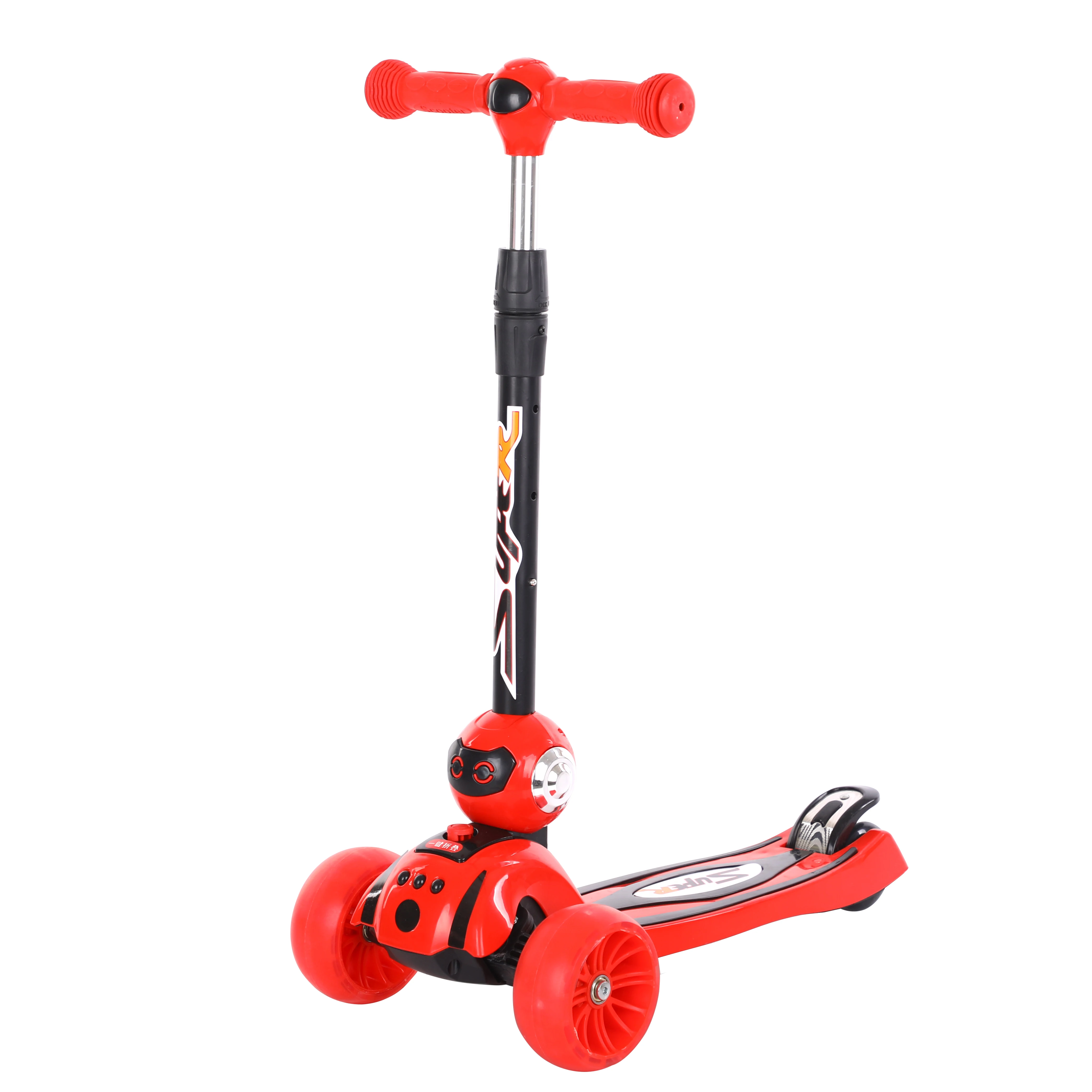 Wholesale Kids Cartoon Plastic 4 Wheel Baby Kick Scooter Toy Kick Scooters  Foot Scooters Child For Sale - Buy Baby Kick Scooter Toy Kids District  Scooter For Sale,China Factory Cheap Kids Scooter /