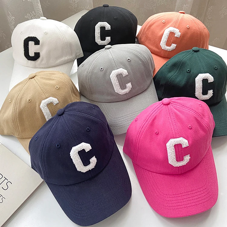 letter embroidery baseball cap