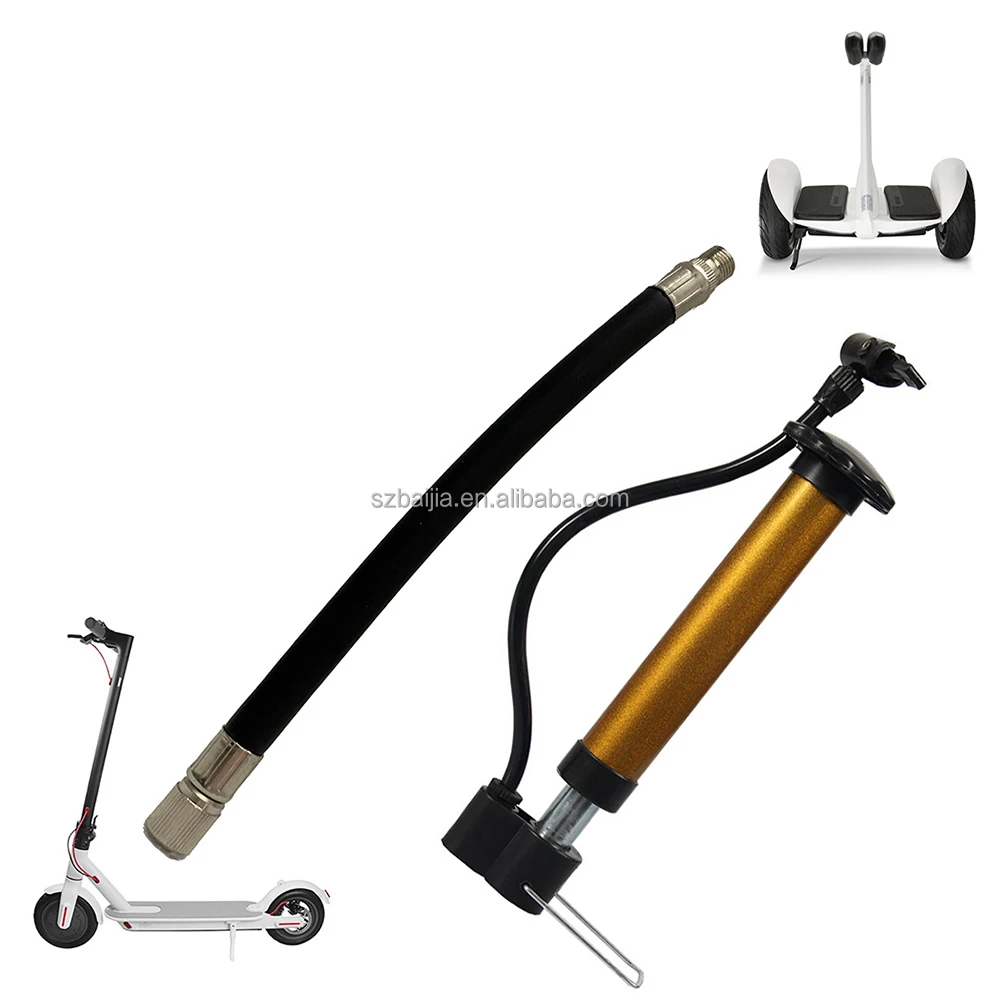 General Parts Extended Tube Inflator for Kids' and Self-Balancing Electric Scooters Accessories