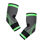 Elbow Private Label Knitted Powerlifting Fitness Orthopedic Elbow Brace Compression And Support Sleeve Pads