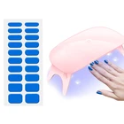 Nail Stickers Wholesale Hot Sale New Styles Nail Gel Stickers With Uv Lamp