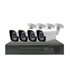 Dvr Camera System 4ch 1080n 2MP AHD 4ch Cctv Dvr Kit 4 Camera Set Cctv System
