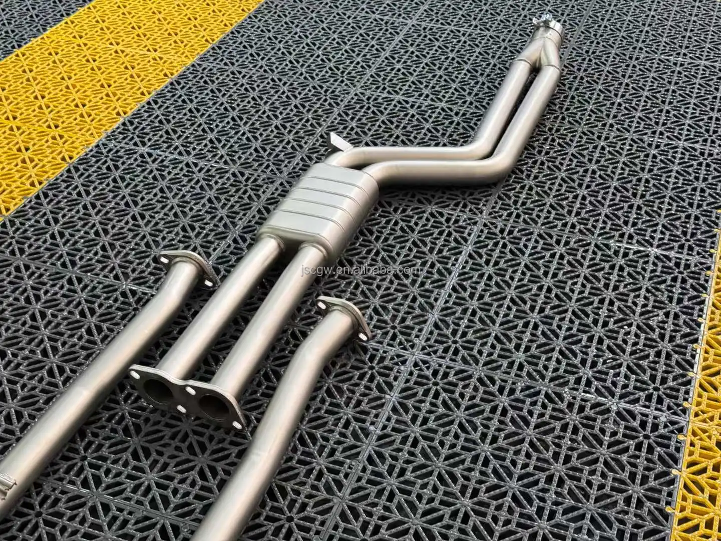 product stainless steel catback exhaust pipe muffler with valves for bmw f10 535i change to m5 style-8