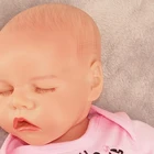 Dolls Doll Factory Custom Full Body Reborn Baby Dolls New Year 18 Inch Vinyl Doll