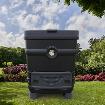 260L Thermal Composter-Large Compost Bin Outdoor--Insulation Material-Accelerated Composting