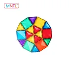Diy Toy Educational DIY Magnetic Building Tiles 60 6 Pcs Funny Learning Toy Sets For Kids