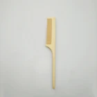 Green Requirements Natural Green Wood Comb Salon Barber Shop Special Wood Comb According To Customer Requirements